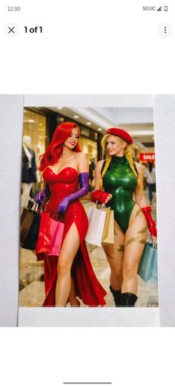 Anime waifu prints