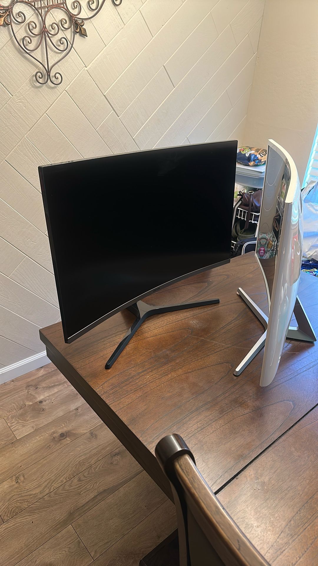 Two Samsung Monitors