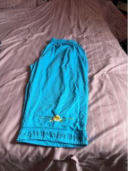 Blue capris size 3x