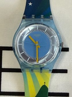 Swatch Gent "Cartolina" GS147 Rio 2016