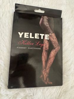 New one size black lace stockings tights festival rave lingerie outfit emo goth
