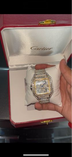 Moissanite watch