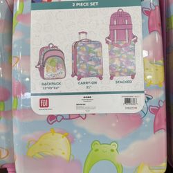 Kids 2pc Luggage Set 