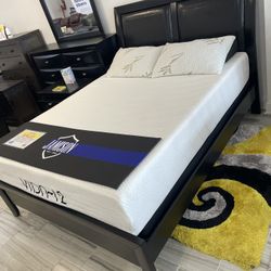 Summer clearance sale. Emily black bedroom set now $799. Easy finance option. Same-day delivery.