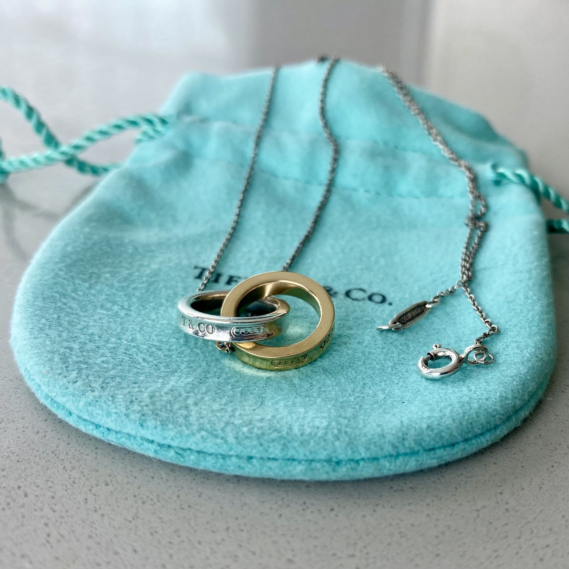 Tiffany&co Interlocking Circles Necklace