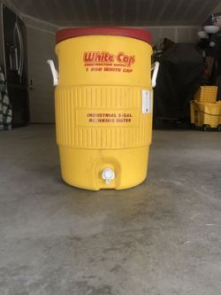 Industrial 5 Gal white cap