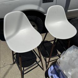 2 Nice Tall Bar Chairs