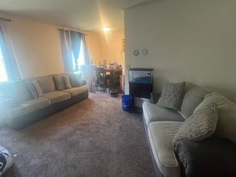 Couch and love seat