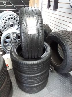 4 used tires 225 55 17