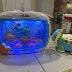 Baby Einstein Crib Soother & Elephant Musical Crawling Toy