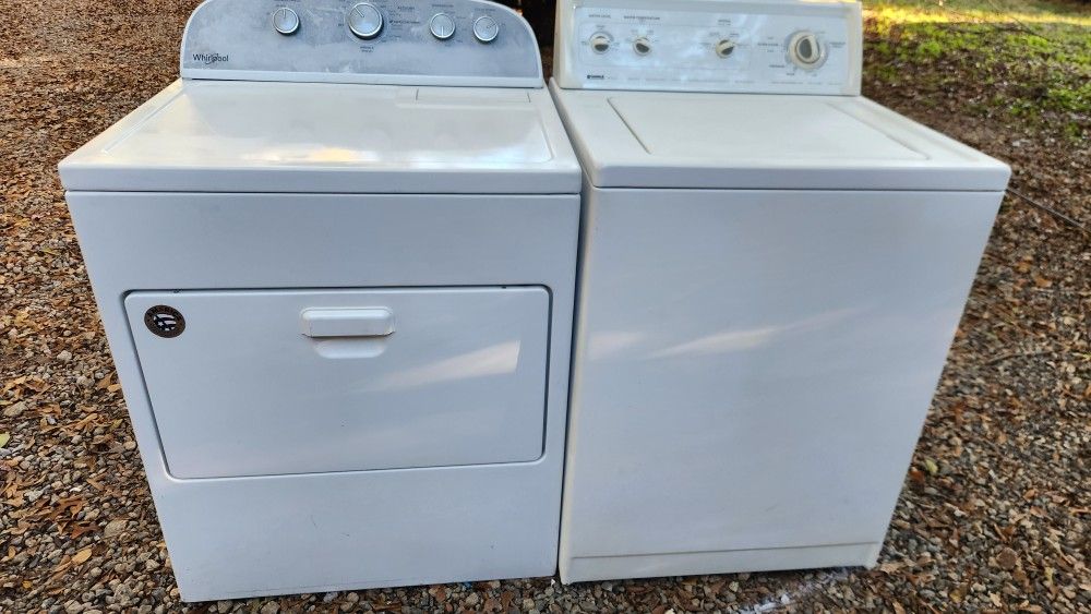 Kenmore Washer & Whirlpool Dryer Electric 4 Prong Or 3 Prong