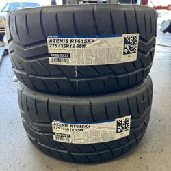 27535ZR18 Falken Azenis RT615K *$225 EACH SPECIAL PRICE✅🔥*