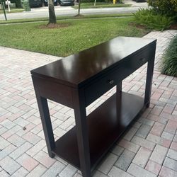 Console table Brown Walnut