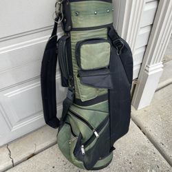 Golf Bag And 2 Clubs 