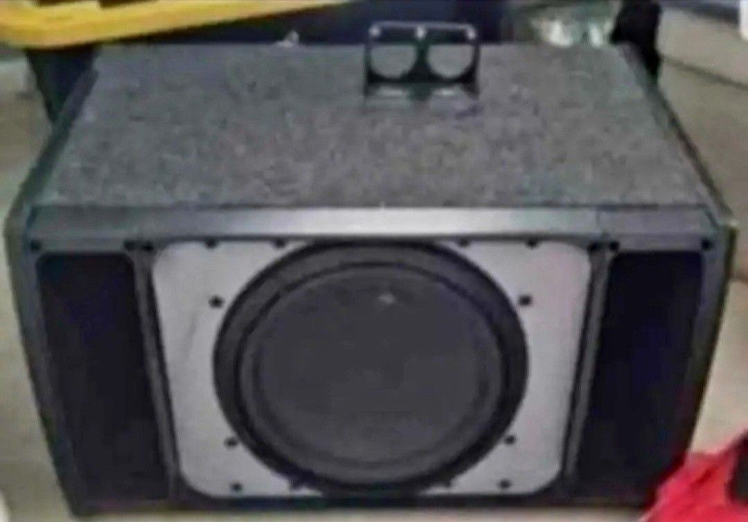 Subwoofer And Amp Combo