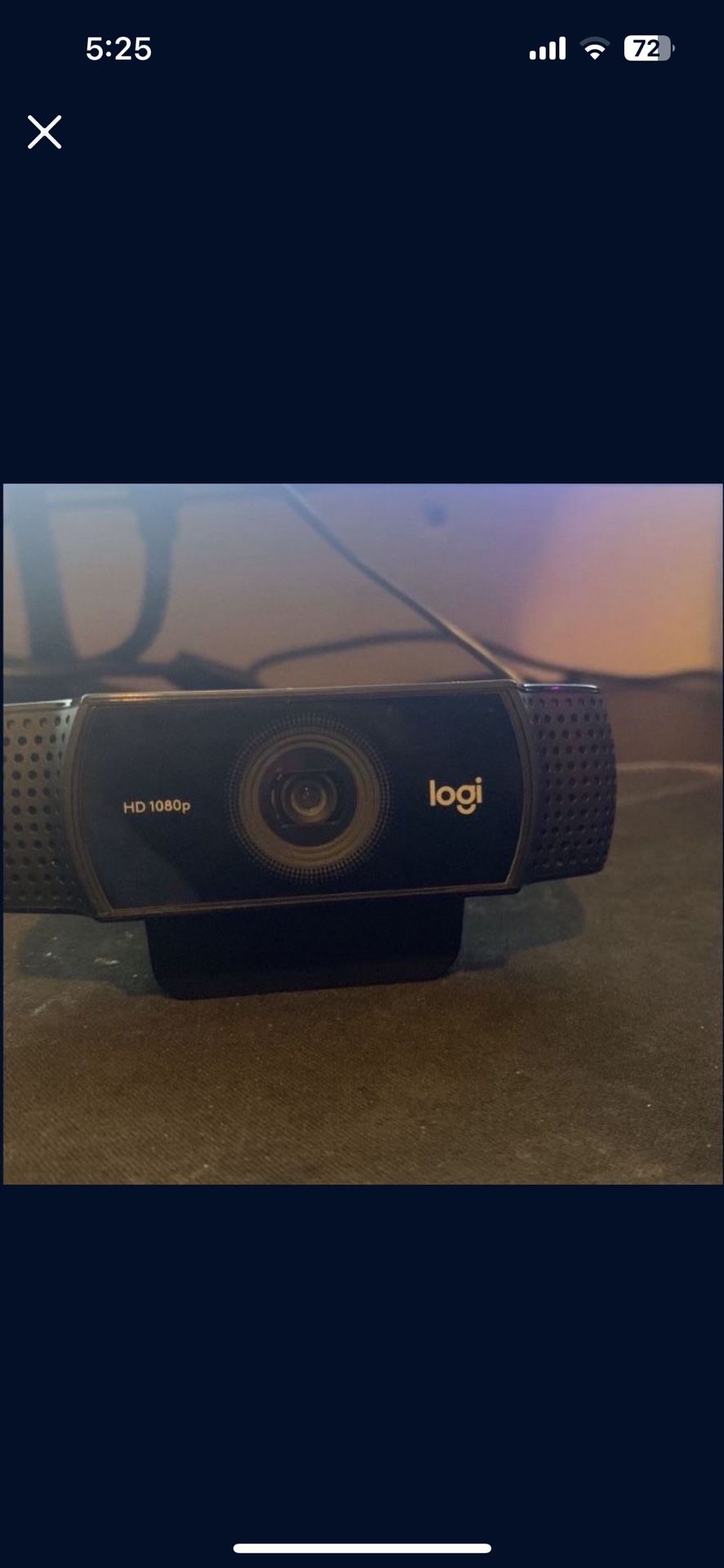 High Quality Logitech Webcam