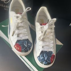 Puma platform Flowered