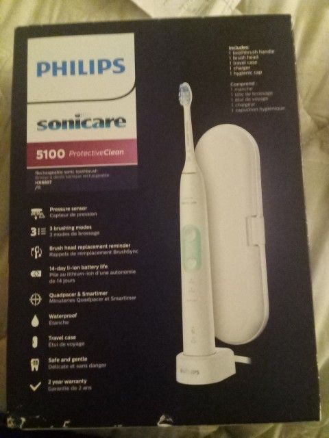 Phillips Sonicare Electric Toothbrush 5100 Protective Clean