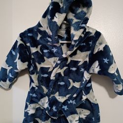 Baby Shark Bath Robe (0-9 Months)