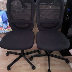 Mesh Swirling Office Chairs 