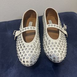 Alaia flats white