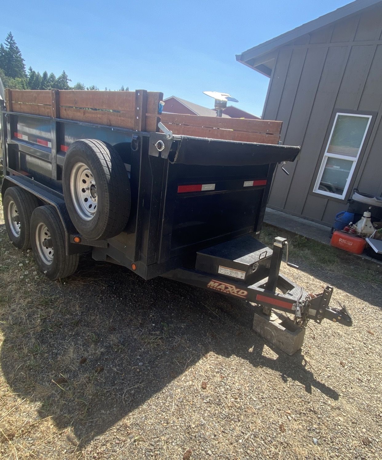 2017 Maxxd 6x10 Dump Trailer