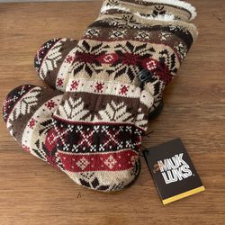 Brand New Women’s Muk Luks Boots/slippers With Tag