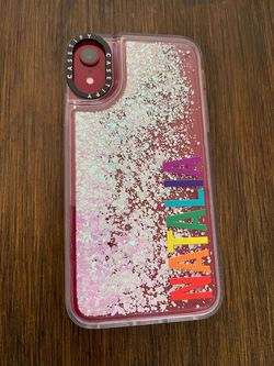 Casetify iPhone XR Case – Liquid Glitter – Like New – Custom Name “Natalia”  Authentic Casetify iPhone XR phone case featuring a stunning liquid glitt
