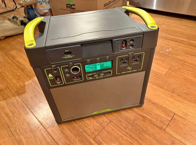 Yeti3000 Goal Zero Lithium Portable Power Station