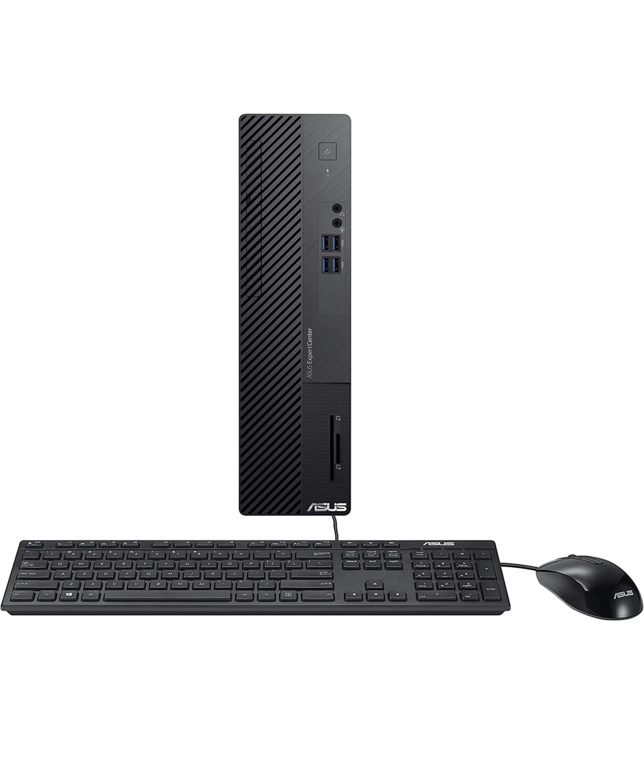 ASUS D500SC Desktop PC, Intel Core i5-11400, 16GB DDR4 RAM, 256GB PCIe SSD + 1TB HDD,D500SC-AB504
