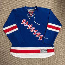 New York Rangers Reebok Blue Fanatics Stitched NHL Jersey