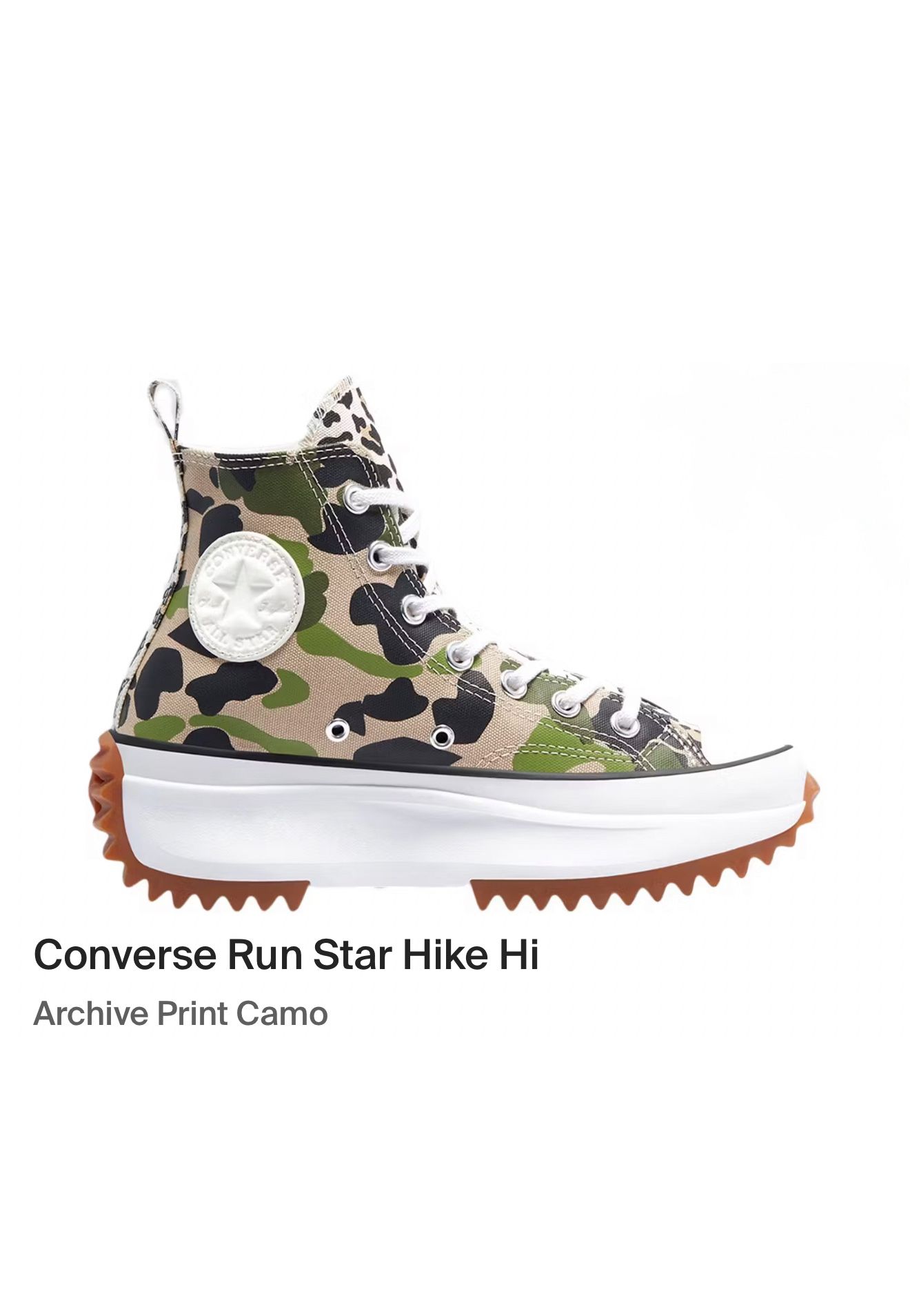 Converse Run Star Hike Hi – Candied Ginger (Women’s) 