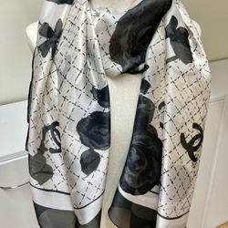 Fashion Silk Scarf Great Gift Large Size