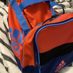 Red And Blue Adidas Gym Bag 