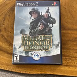 Medal of Honor Frontline - PS2 Game