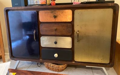 Rooms to go armoire cabinet stand with drawers