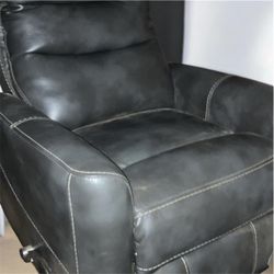 Leather couch