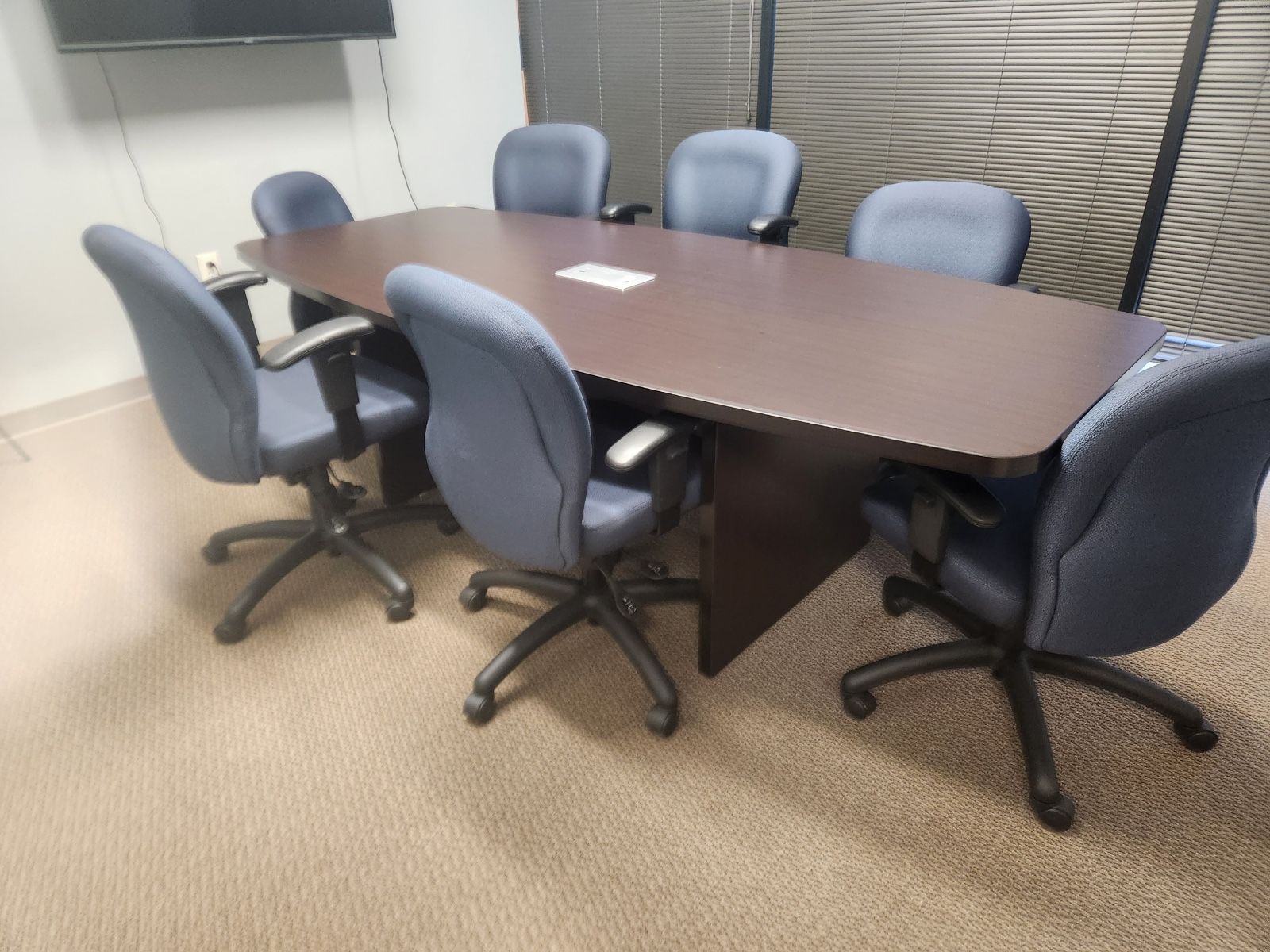 Office Furniture Conference Desk And Chairs 
