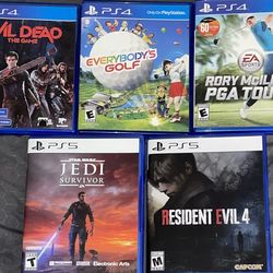 Sony PlayStation 5 (and PS4) Games
