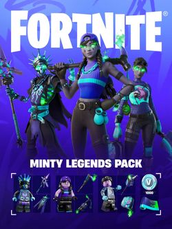 Fortnite Minty Legends Pack + 1000 V-Bucks XBOX