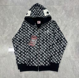 Asaali Laugh Now Cry Later Gradient Full Zip black
