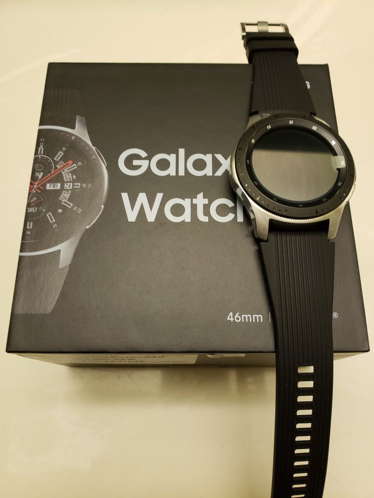 bue Radioaktiv bevæge sig Samsung Galaxy Watch 46mm (Bluetooth version) for Sale in Moreno Valley, CA  - OfferUp
