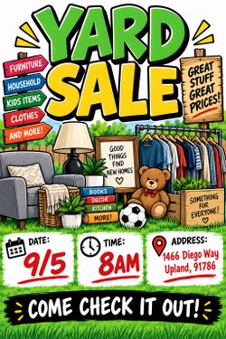 Yard Sale
