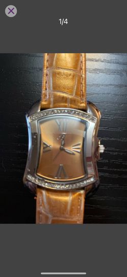 Woman’s Watch (gold Croc Band)