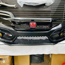 2016-2021 HONDA CIVIC FRONT BUMPER TYPE R STYLE FIT SEDAN COUPE & HATCHBACK UNPAINTED