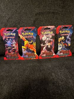 Pokémon TCG Scarlet & Violet Destined Rivals Sleeved Booster Pack Art set