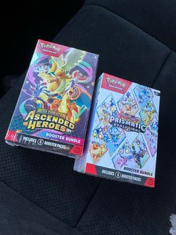 Pokémon TCG Booster Bundle Lot of 2