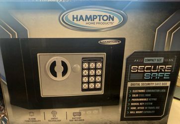 🔐 NEW Digital Security Safe – Hampton Home Products