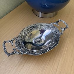 Vintage Candy Dish Silver