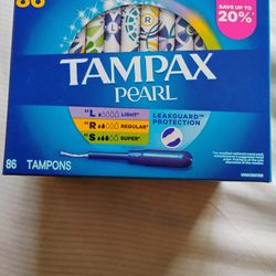Tampax Pearl Tampons 86ct